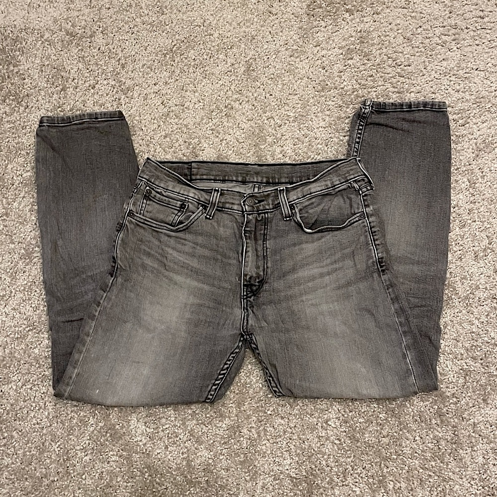 Mens Levi’s 510 Skinny Fit Gray Jeans 32